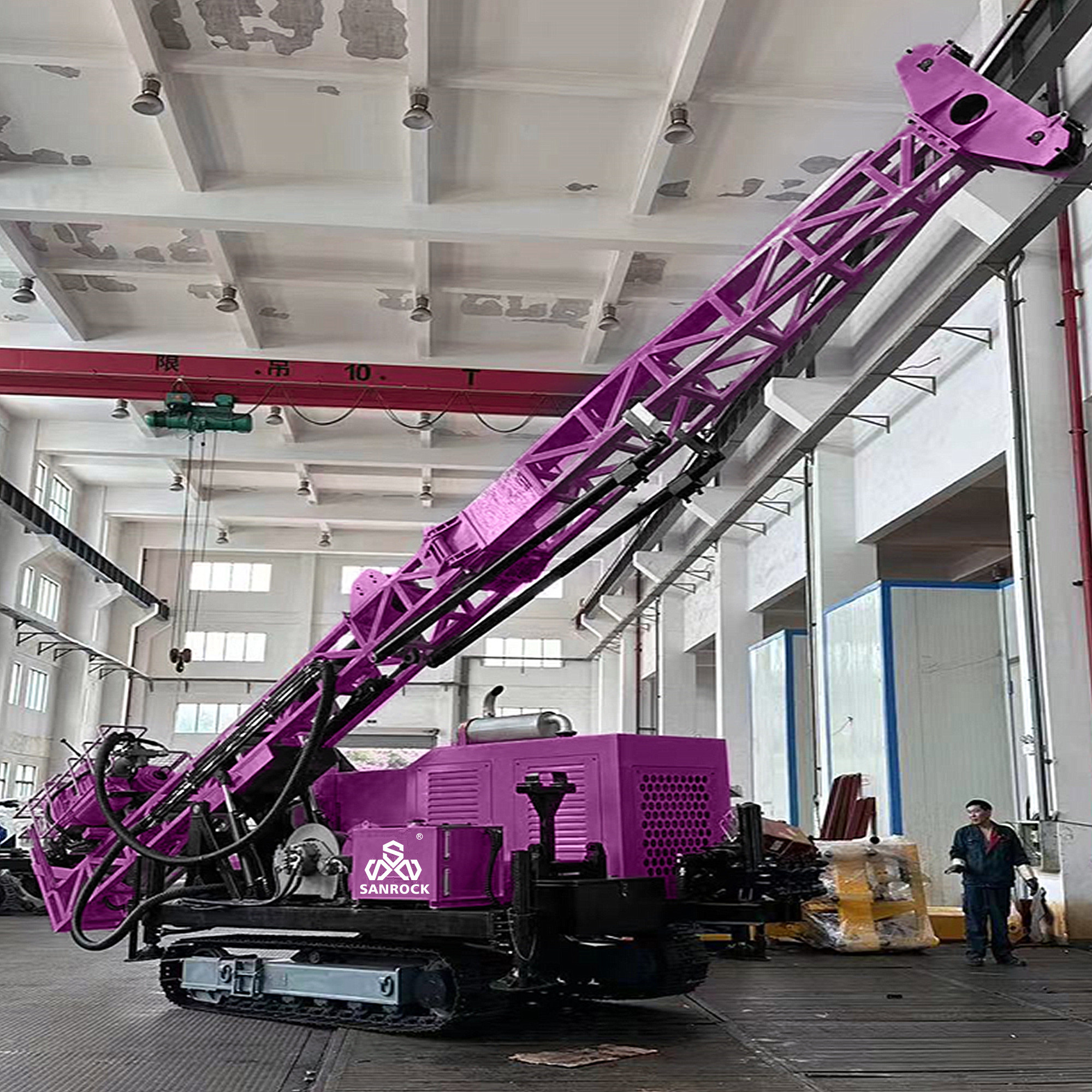 Exploration Core Drilling Rig Hydraulic Rotary Borehole Geological Drilling Rig Machine
