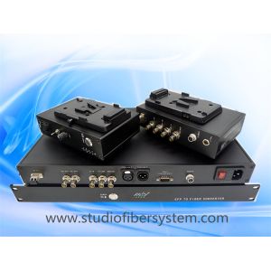  SDI(HDTV) tally CVBS intercom Ikegami OCP to fiber converter Manufactures