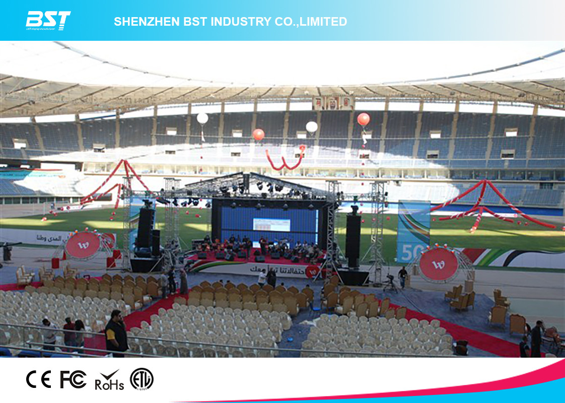 High Resolution P3.91 Outdoor Led Video Display Hire Led Screen , Waterproof IP65
