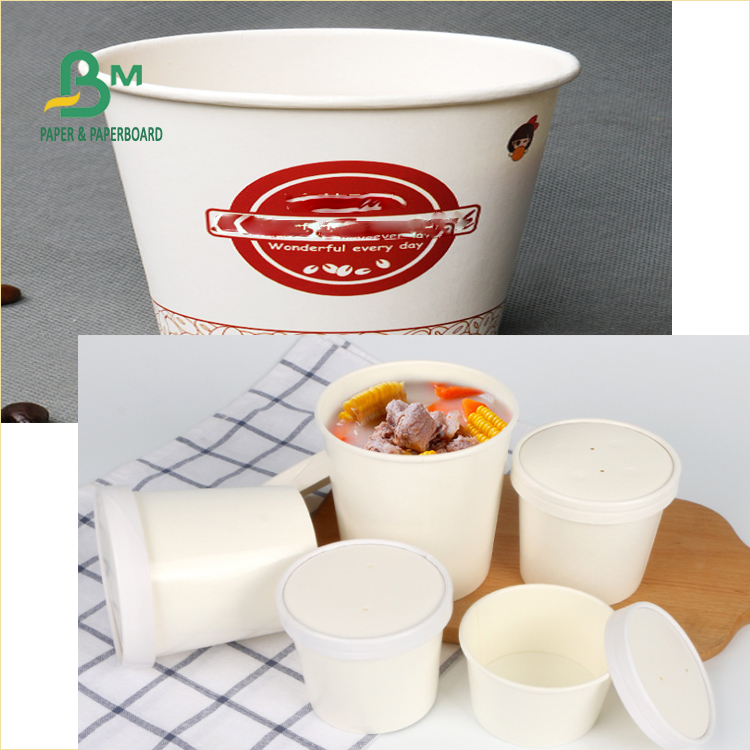 15g & 18g PE 280g 300g Plastic Coating Cup Paper Virgin Wood Pulp 710 * 1020MM