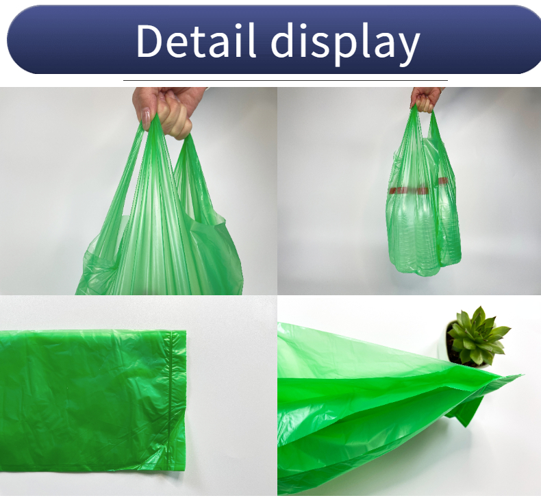 Easy Open System Colored T Shirt Bags For Household Products From PE Bag Custom Printed
