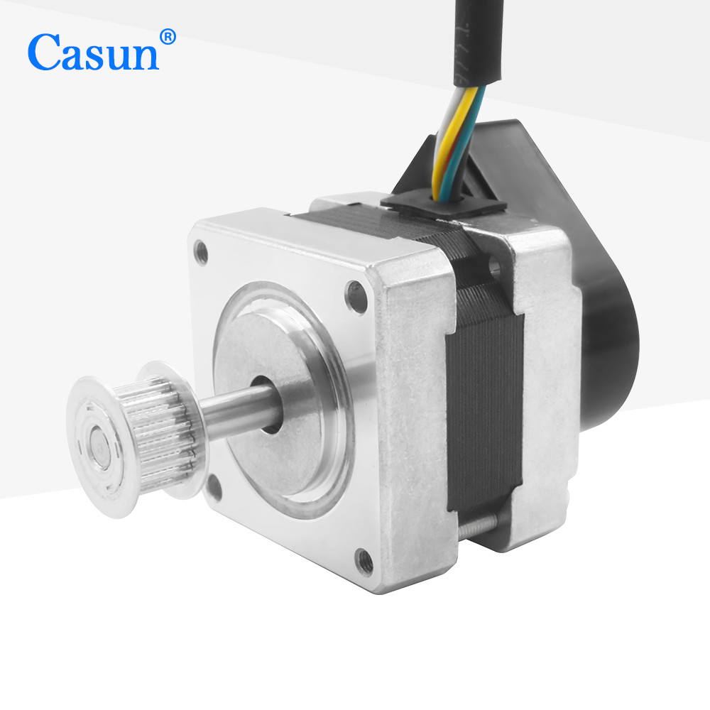  Four Phase 3.6° NEMA 16 Closed Stepper Motor 39×39×32mm With Semiconductor Equipment Manufactures