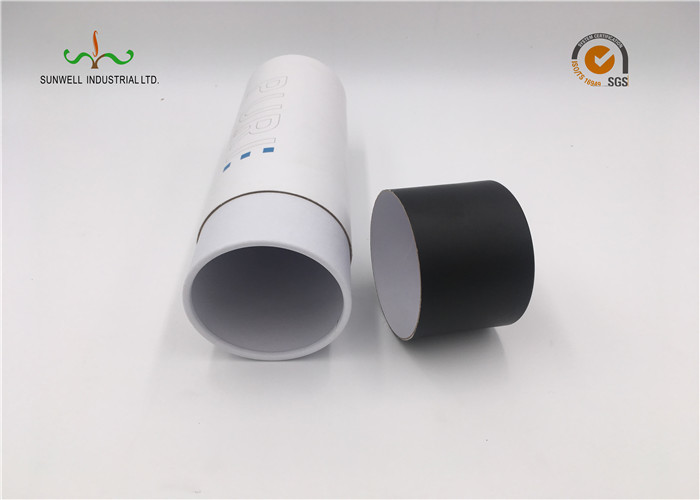 White Color Recyclable Paper Circular Cardboard Tubes Toothpaste Packaging Box