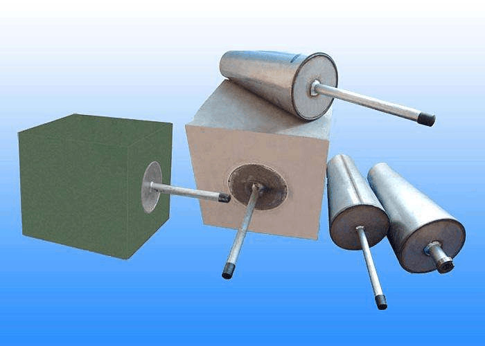 High Blowing Rate Ladle Gas Permeable Brick , Corundum Brick Safe Reliable Operation