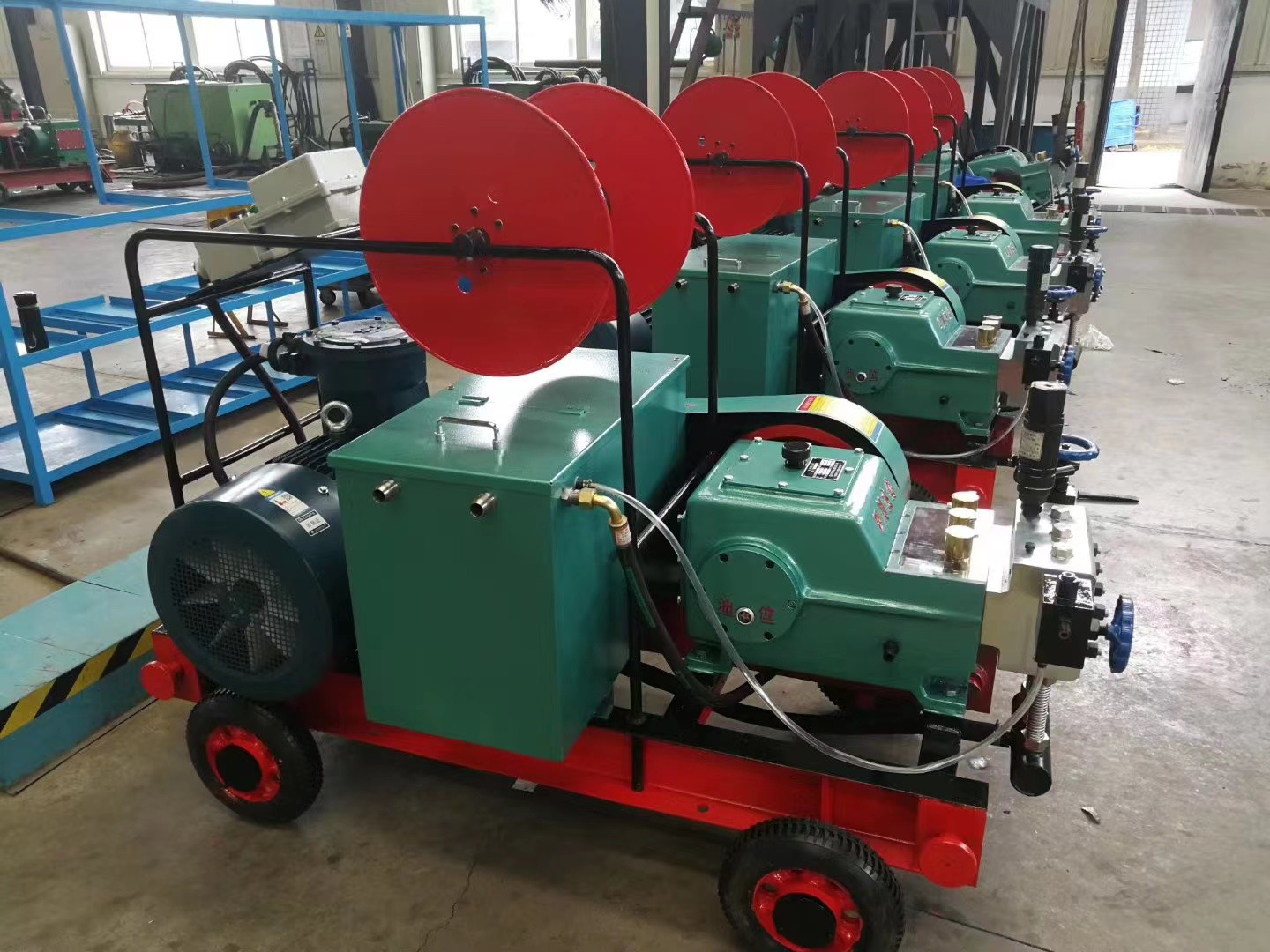 7.5kw 700bar Hydraulic Pump Testing Machine For Oil Pipe Pressure Testing