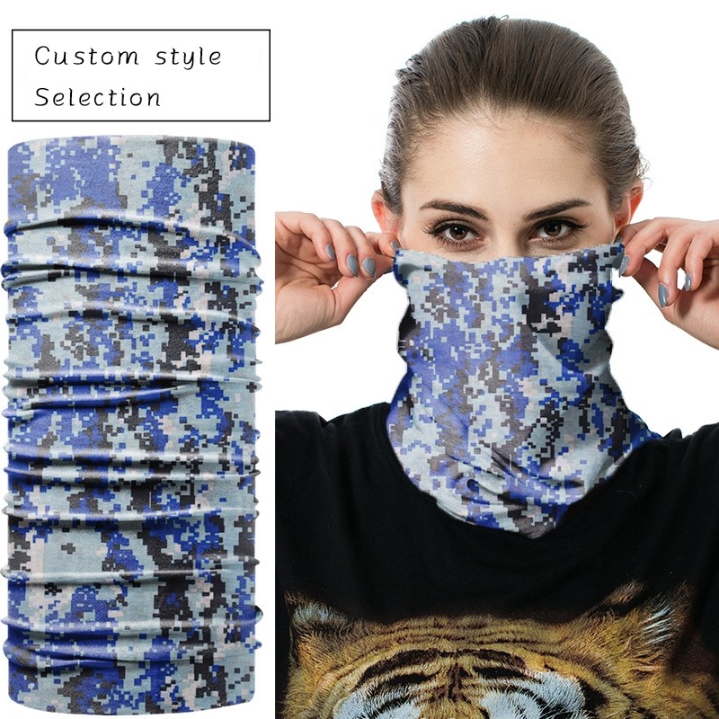 Camo Seamless Face Bandanas
