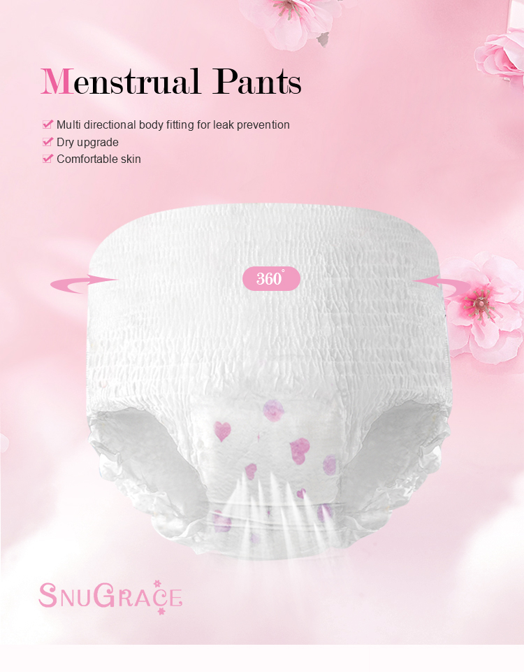 Disposable Menstrual Underwear for Women 2023 Wholesome Absorbent Underwear S.M.L