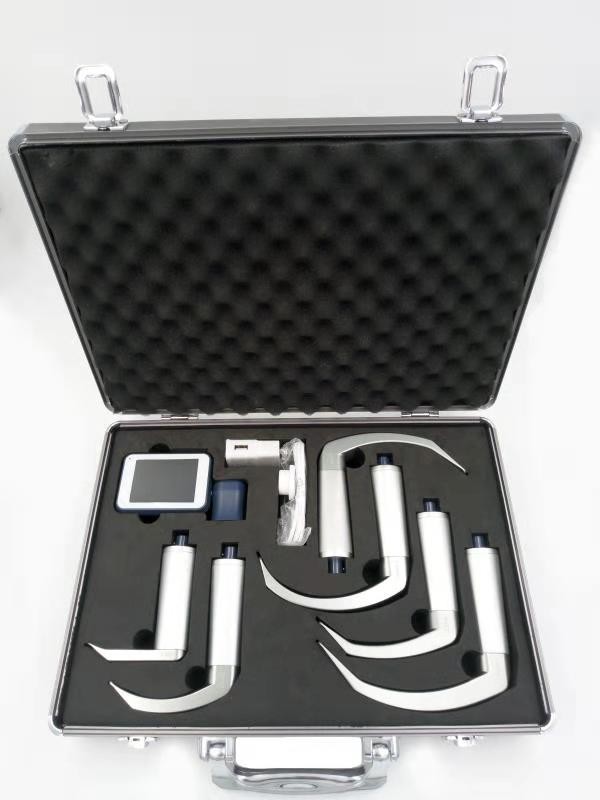 Veterinary use flexible endoscope Fiber Optic Anesthesia video laryngoscopy difficult airway pediatric neonate