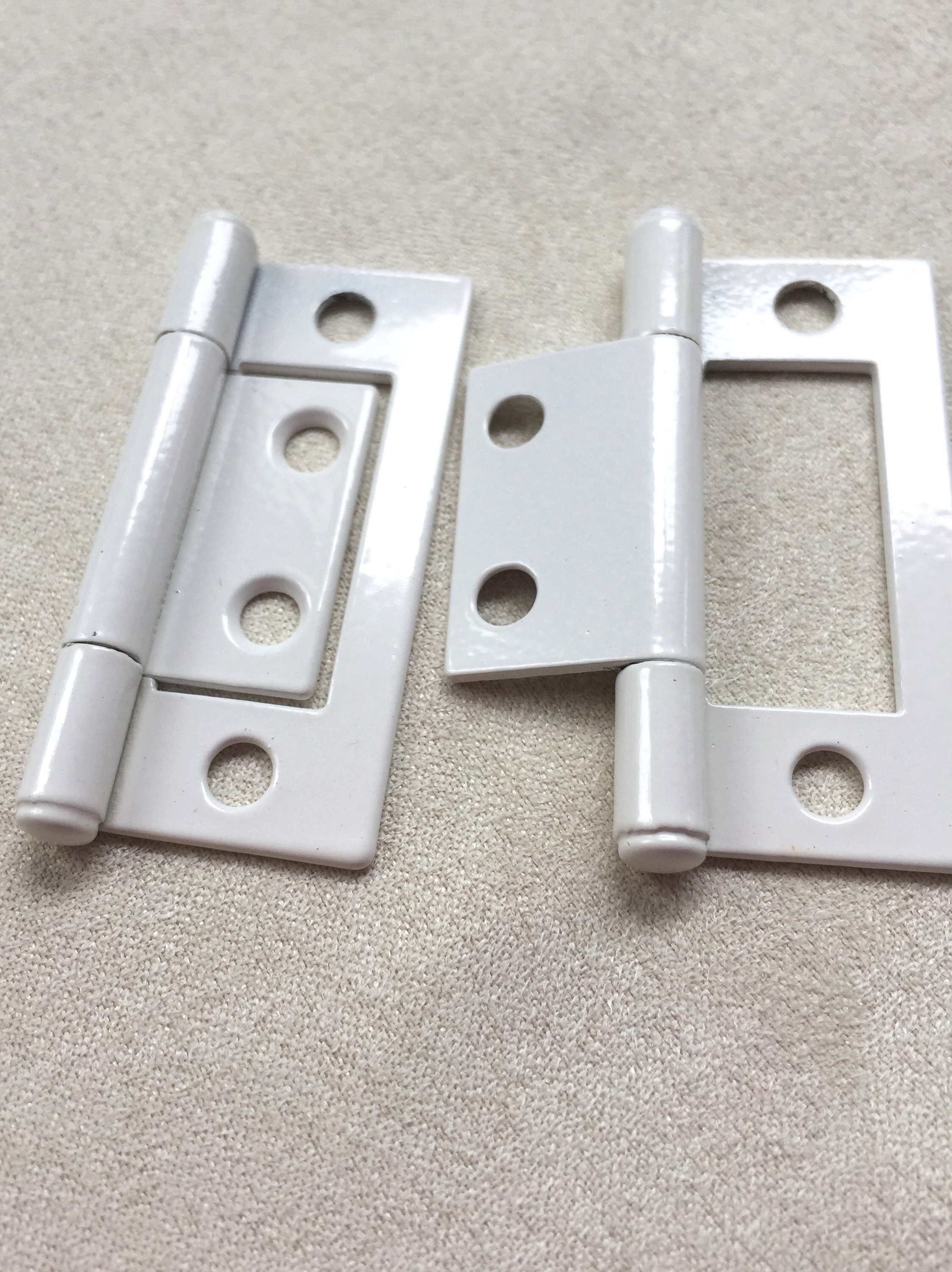 2" 50mm Powder Coating Polished Flush Hinge , Pivot Door Hardware