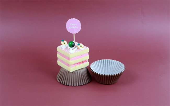 Pink Cupcake Liners in Standard Size Swedish Paper Baking Cups OEM Service Accepted