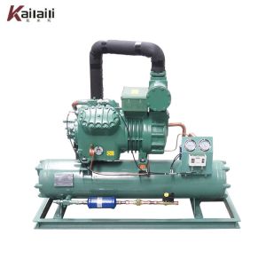  Low Temperature Water cooled condensing unit cold room chiller Manufactures