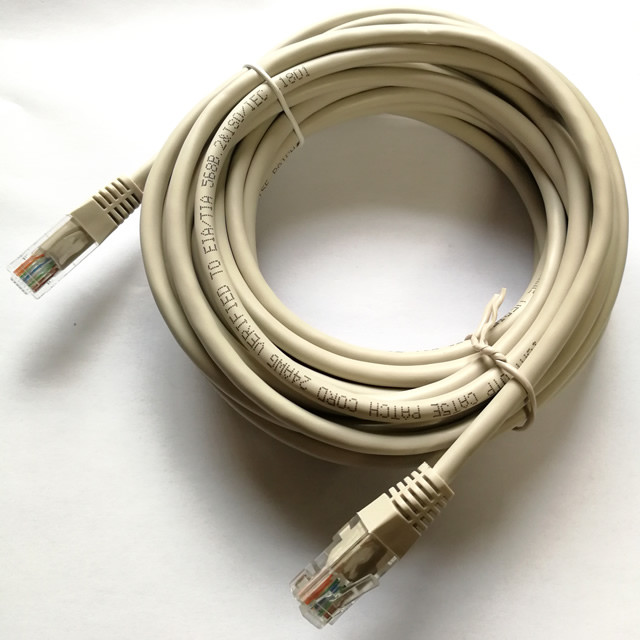 UTP Cat5e Rj45 To RJ45 Network Ethernet Patch Cord Cable Yellow