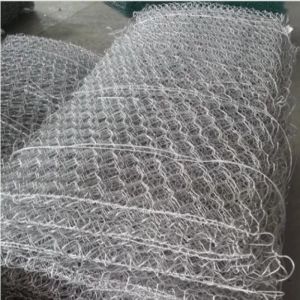 Low Carbon Iron Hexagonal Gabion Mesh 60x80mm 2.0mm