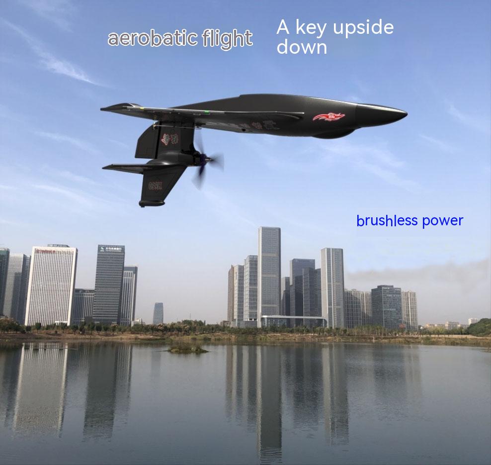 Lightweight Long Range Epp Foam Fixed Wing H650 2.4g Proportional Remote Control Rc Jet Fighter Brushless Fly Toy Outdoor