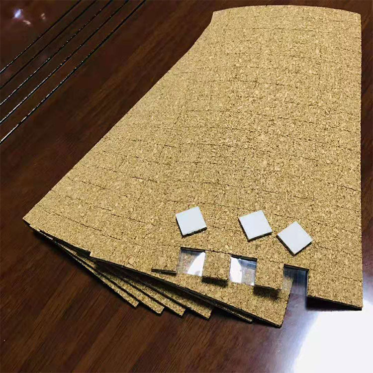 AGM Glass Shipping Separator Adhesive Cork Foam Pad Cork Pad
