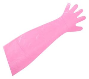  Disposable Long Arm Gloves（Red、 7g） Manufactures