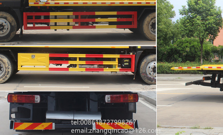 Cheapest Price Flat Wrecker Truck With Huge Power