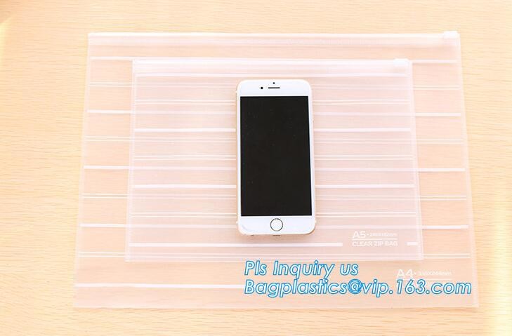 slider zipper pvc pouch clear vinyl pvc Zip lockkk bag, water proof cosmetic vinyl PVC/EVA slider zipper plastic bags