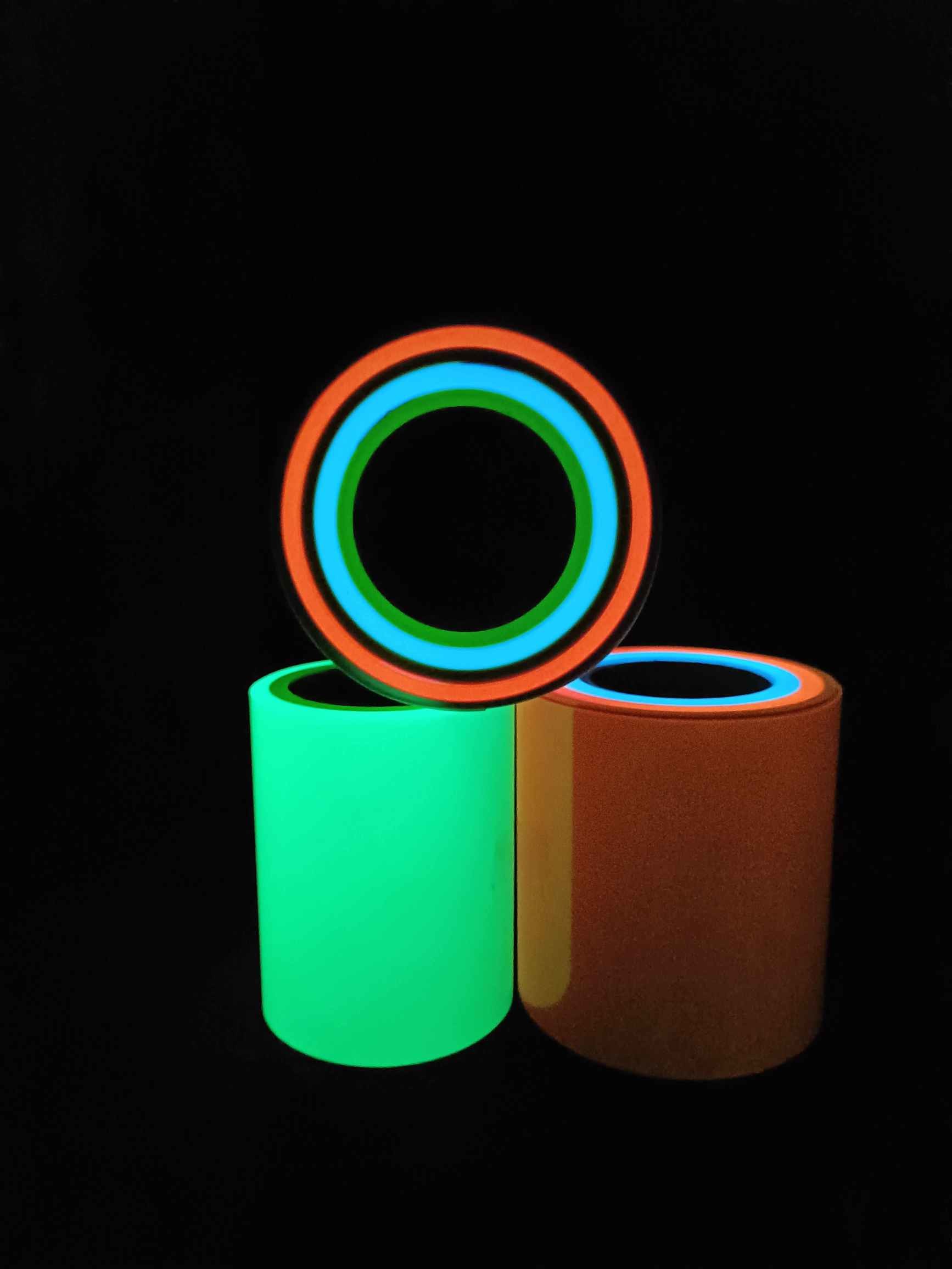 Colorful Luminous Tape Glow In The Dark For Fashion Sports Wear
