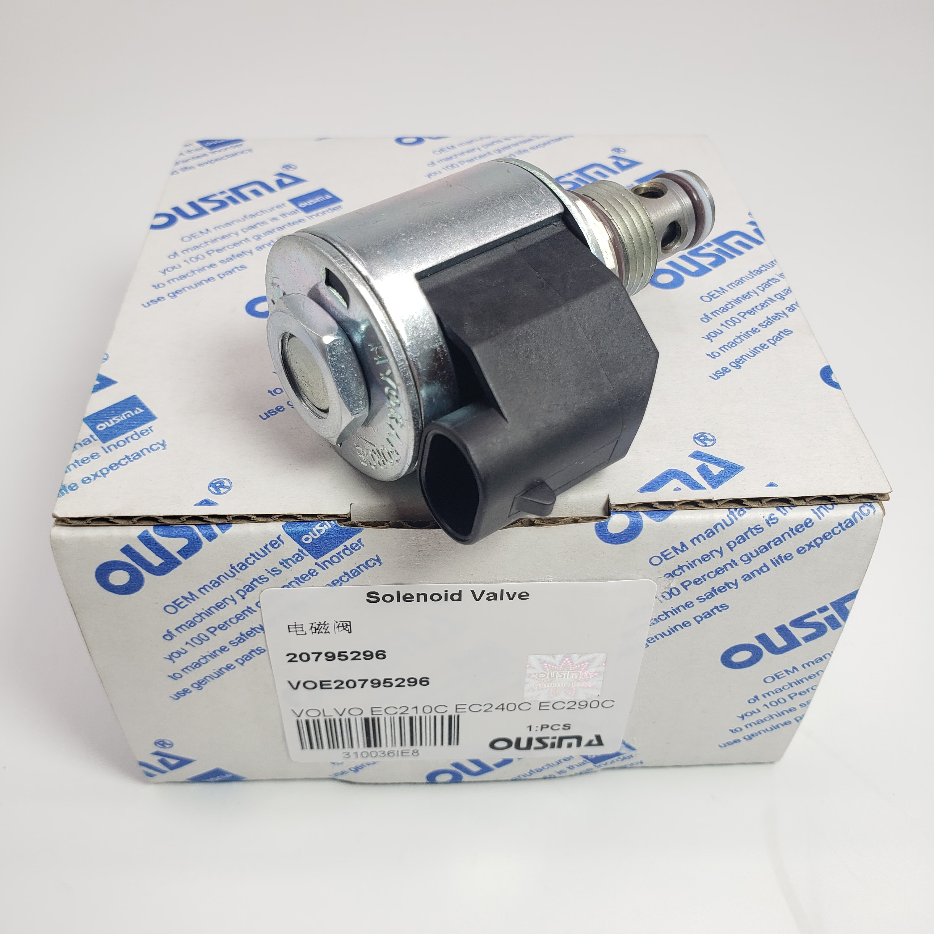 Solenoid Valve 20795296 VOE20795296 For Vo-lvo EC210B EC290B EW180C