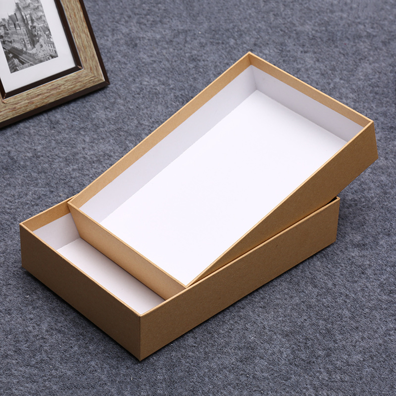 Customized Different Shape Personalized Shopping Recycled Kraft Mini Gift Box with Logo