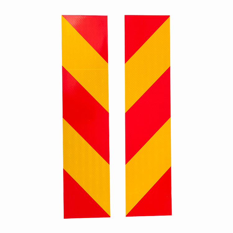 OEM Yellow Red Reflective Marker Board Rear Marking Plate Vehicle Safety