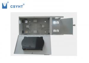 Indoor wall mounted fiber optic distribution box for 36 fiber using
