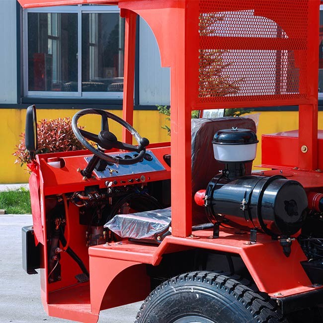 Stable Durable 3 Ton Underground Mining Truck Ultra Narrow Axle Leaf Spring