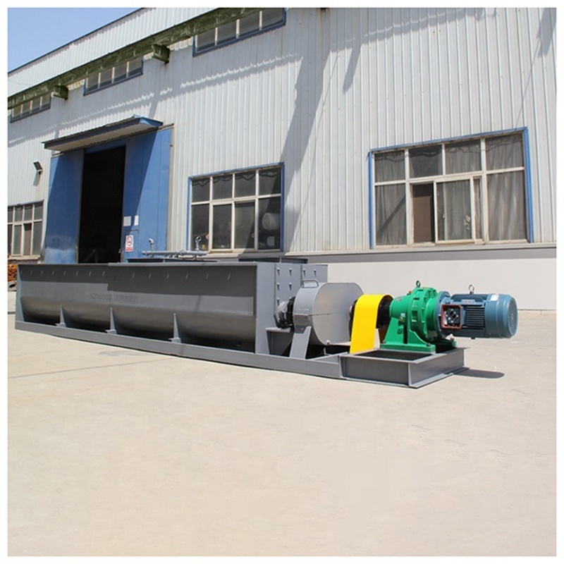 OEM Custom Professional Coal Charcoal Powder Twin Shaft Mixing Machine