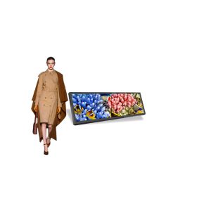 Shelf Edge Stretched Bar LCD Display 23.1 Inch Smart Retail LCD Display
