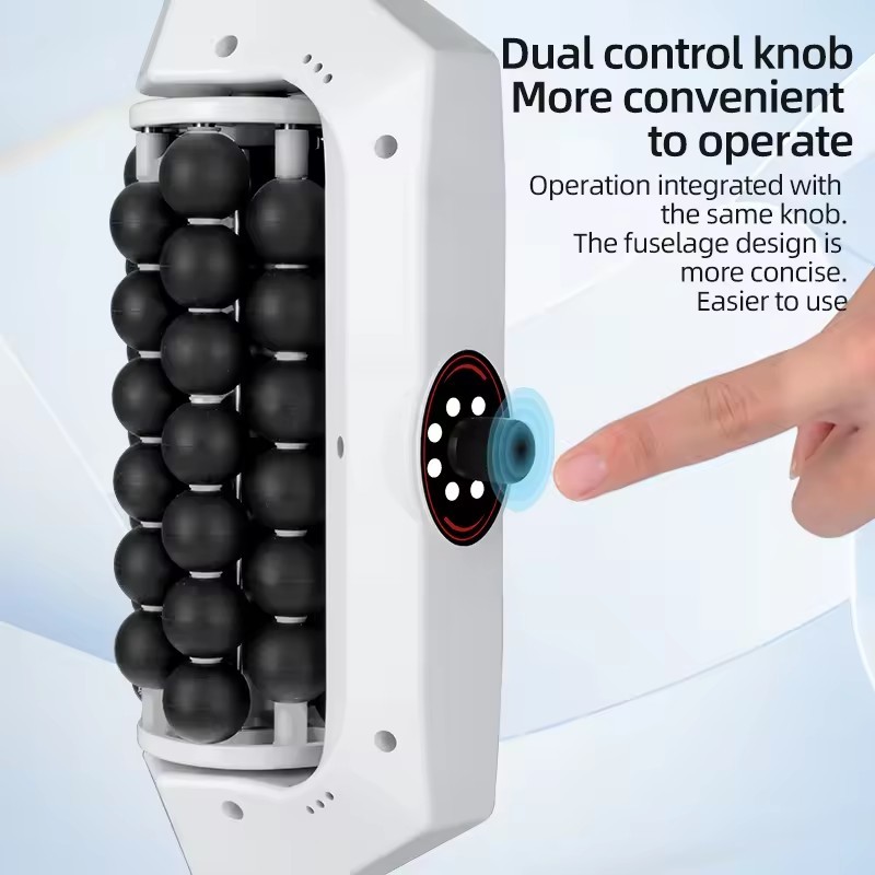 Newst 2 In 1 Infrared Roller Wireless Lymphatic Massage Roller Machine Body Shaper Machine For Cellulite