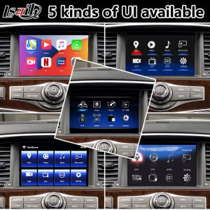 Lsailt Android Car GPS Navigation Multimedia Video Interface for Infiniti QX80