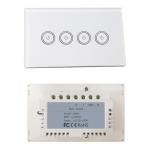 Modern Design Wireless Outlet Switch , Anti - Collision Remote Control Power