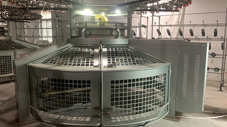 Large Diameter Circular Knit Machine Single Jersey Open Width 38 Inch