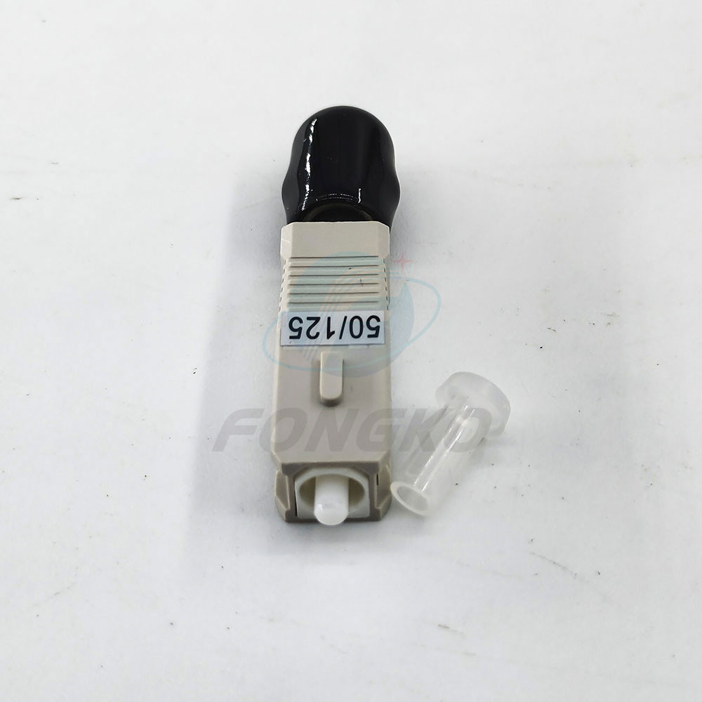 ST PC Female To SC UPC Male Fiber Optic Adapter Multi Mode 50/125um