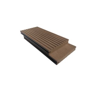  Flat Grain 2900mm 150mm 23mm WPC Solid Decking Manufactures