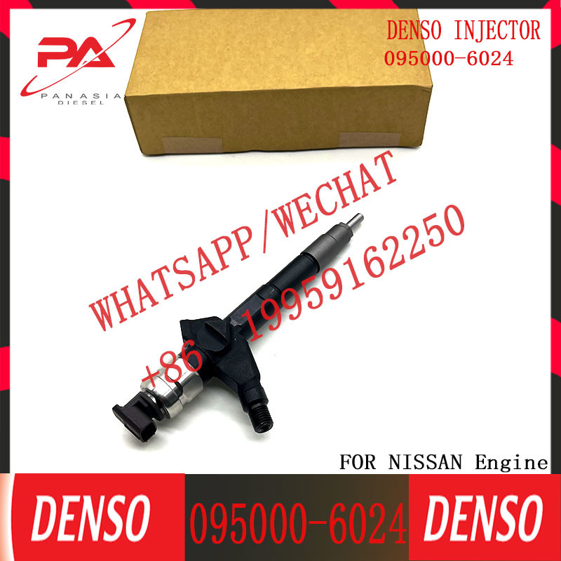 Common Rail Injector Diesel Fuel Pump Injection 095000-6021 095000-6024 For Nissan X-Trail 16600-ES60A 16600-ES60B 16600