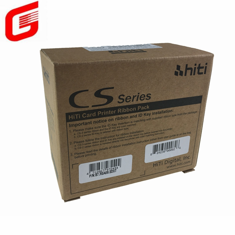 Color Printer Applicable Equipment HITI CS200 YMCKO Full Color Ribbon 400 Prints/roll