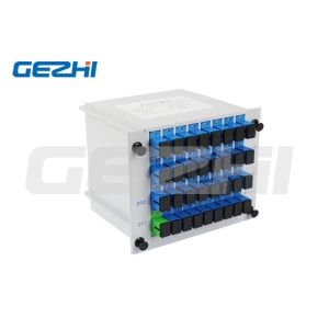 SC APC 1X32 FTTH Fiber Optical Splitter Insertion Type Card PLC Splitter LGX