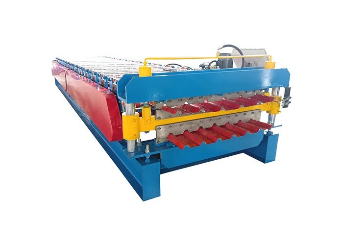 Automatic Iron Sheet Double Layer Machine For Manufacturing Two Ibr Sheet Designs