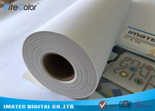 Quality Waterproof 320gsm Inkjet Cotton Canvas Roll for Large Format Printers for sale