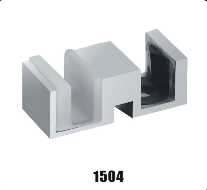 Glass Door Corner Code Shower Screen Stopper Surface Smooth Erosion Resistant