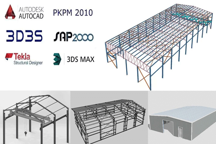 Low Costs Prefab Workshop Steel Structure Buildings Steel Truss Main Frame