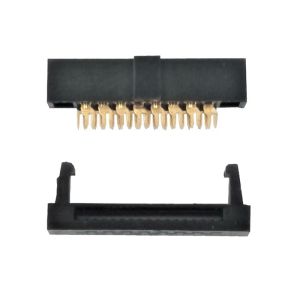 IDC Insulation Displacement Connector 16 Pin Female Heade Connector 30m Ohm