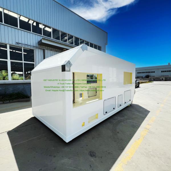 Experience the Freedom of Overland Travel with 13ft FRP Motorhome Truck Camper