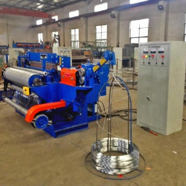 Quality PLC Automatic Spot Welding Machine , 200mm Aperture 380V Weld Mesh Making Machine for sale