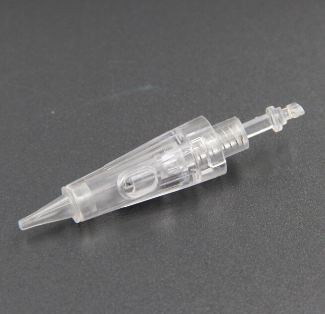 Transparent Permanent Makeup Needles Cartridge For Eyebrow Tattoo Pen