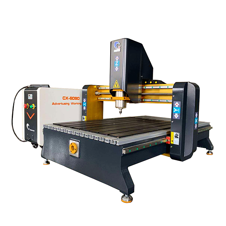 6090 Desktop Cnc Wood Router Machine With Cast Iron Structure Advertising industry