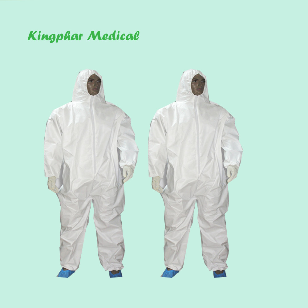 Non sterile coverall Surgical Disposables Non Woven Coverall Surgical Gown PP SMS Coverall Medical Gowns for Doctors