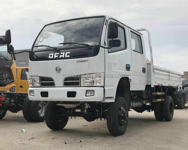 DFAC Four Wheel Drive Double Cabin 4 Door Mini Truck 4WD Cargo Cars Best Price for Sales